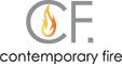 Contemporary Fire Retina Logo